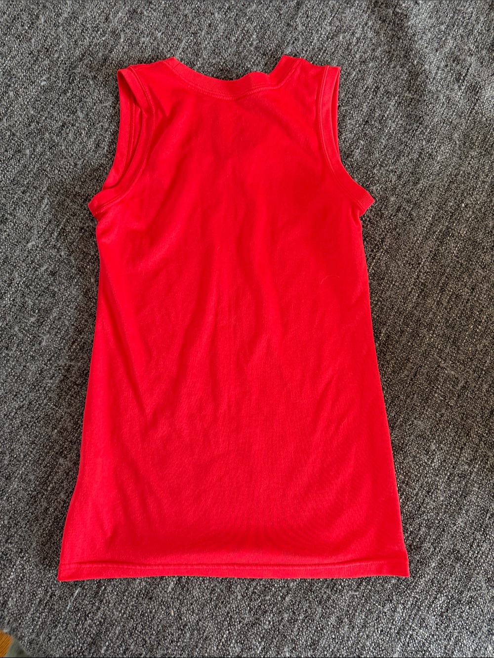 Nike Red Women's Dri-FIT Athletic Tank Top - Picture 8 of 14